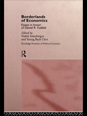 cover image of Borderlands of Economics